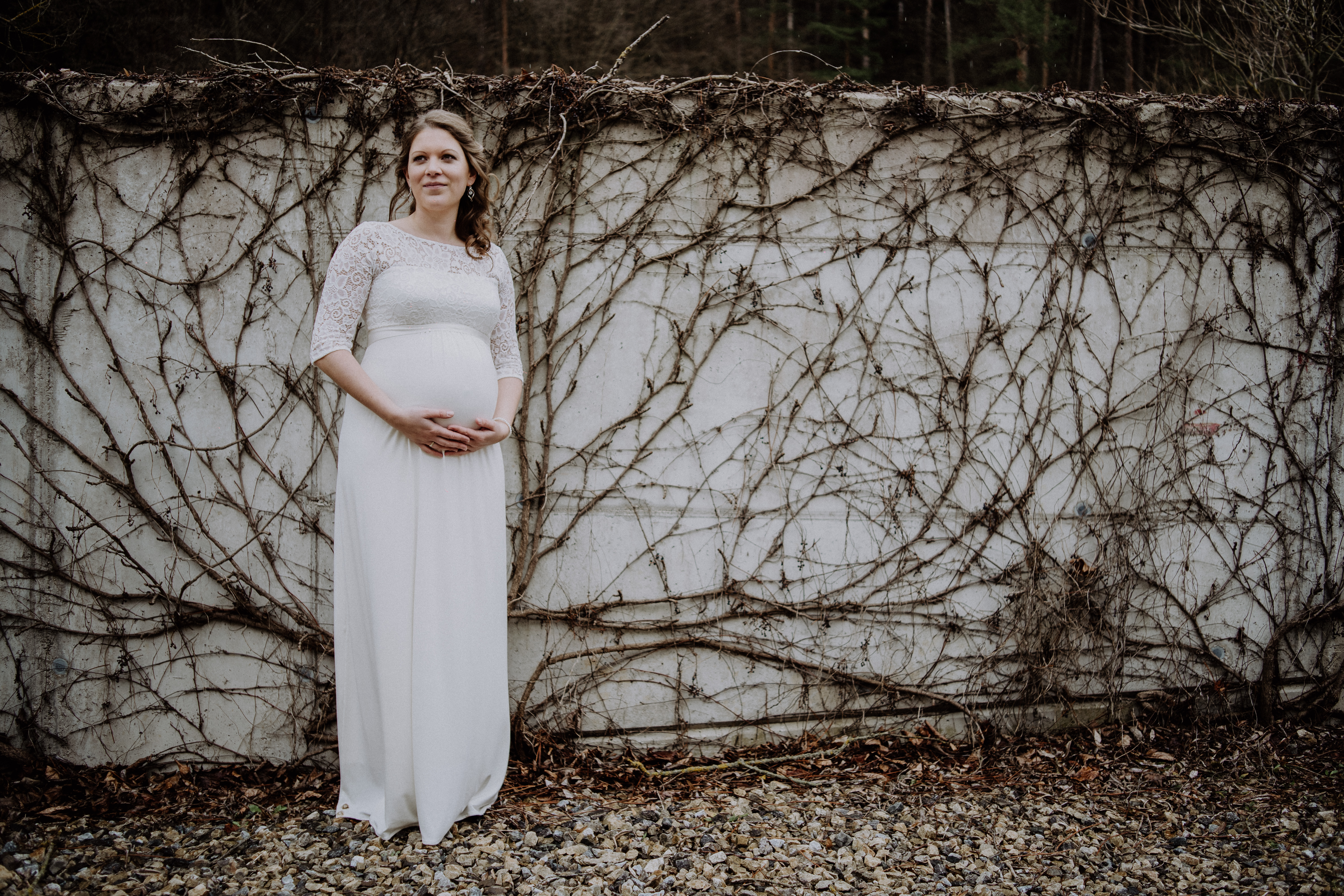 Babybauch Hochzeit