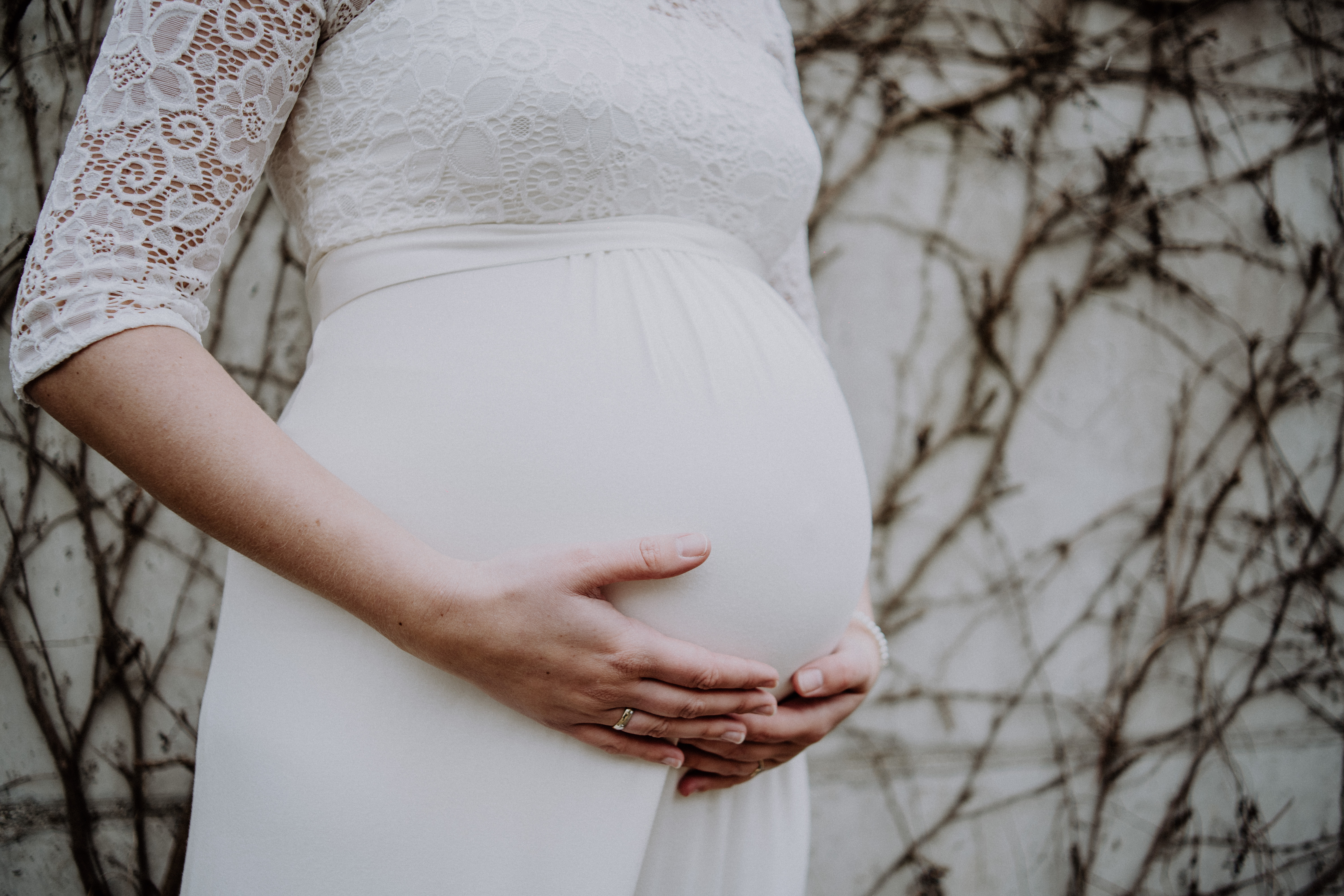 Babybauch Hochzeit