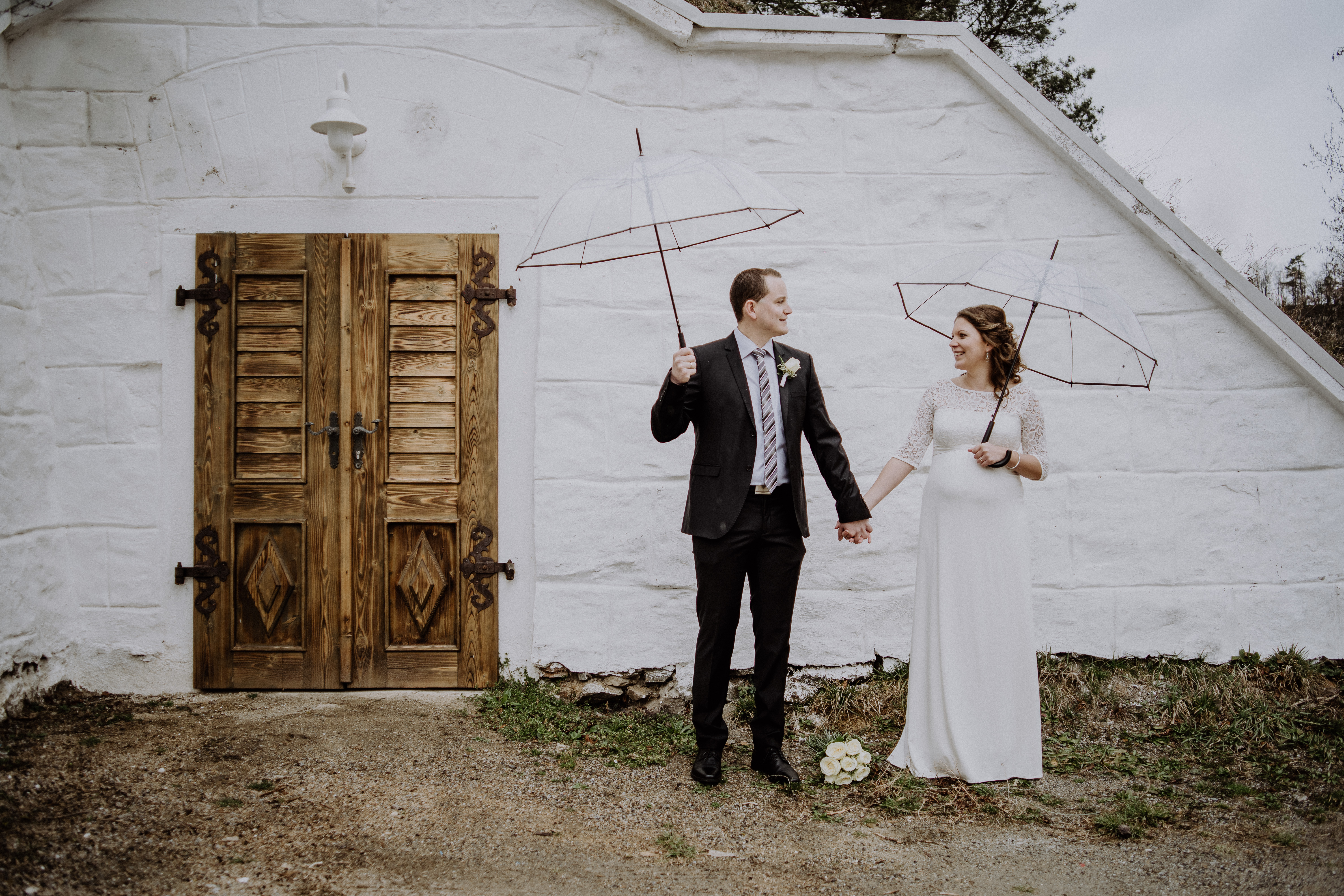 Babybauch Hochzeit