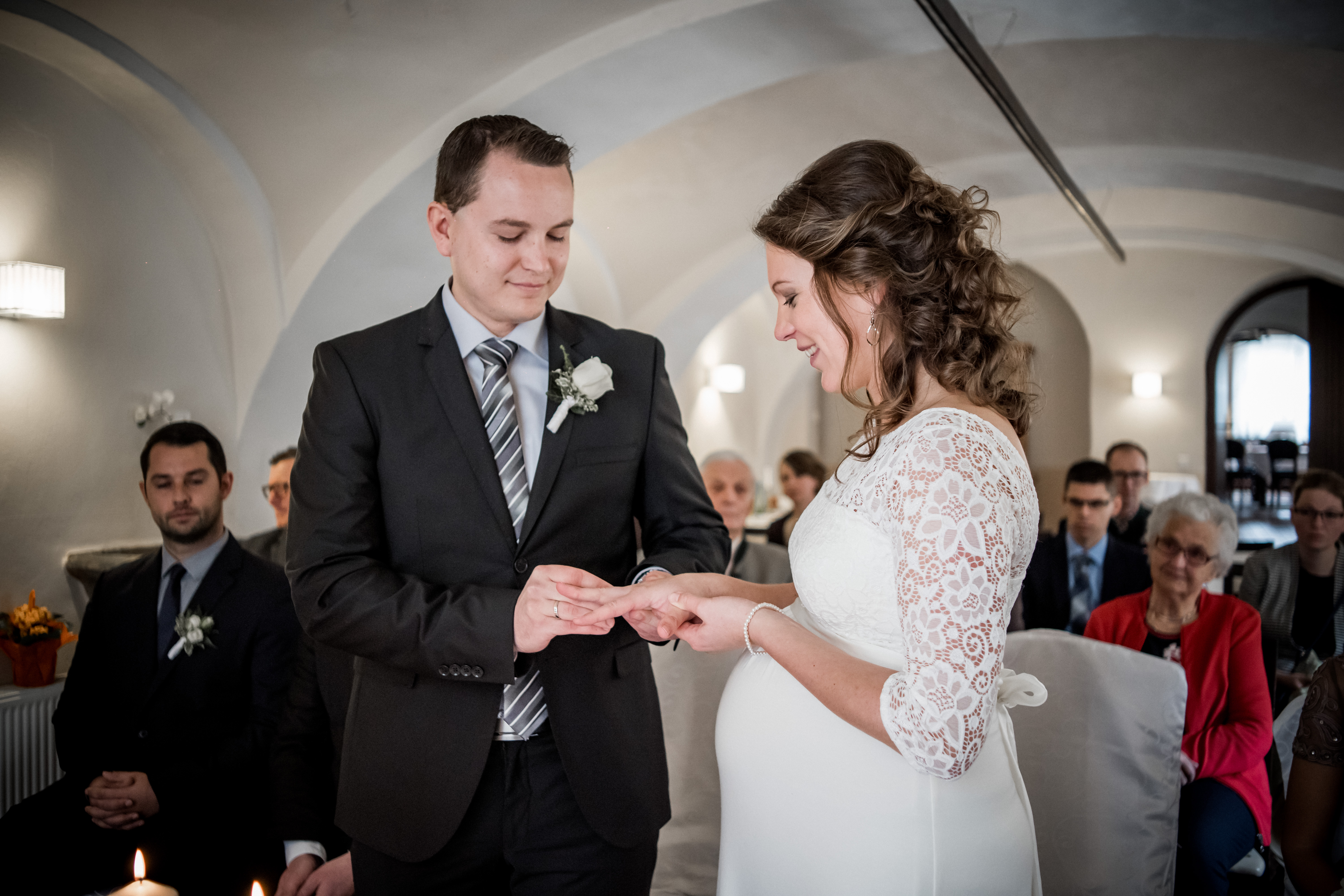 Babybauch Hochzeit